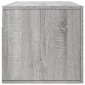 vidaXL Ντουλάπι Τοίχου Γκρι Sonoma 100x36,5x35 εκ. Επεξεργασμένο Ξύλο