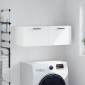 vidaXL Ντουλάπι Τοίχου Λευκό 100x36,5x35 εκ. από Επεξεργασμένο Ξύλο