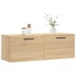 vidaXL Ντουλάπι Τοίχου Sonoma Δρυς 100 x 36,5 x 35 εκ. Επεξεργ. Ξύλο