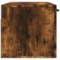 vidaXL Ντουλάπι Τοίχου Καπνιστή δρυς 100x36,5x35εκ. Επεξεργασμένο Ξύλο