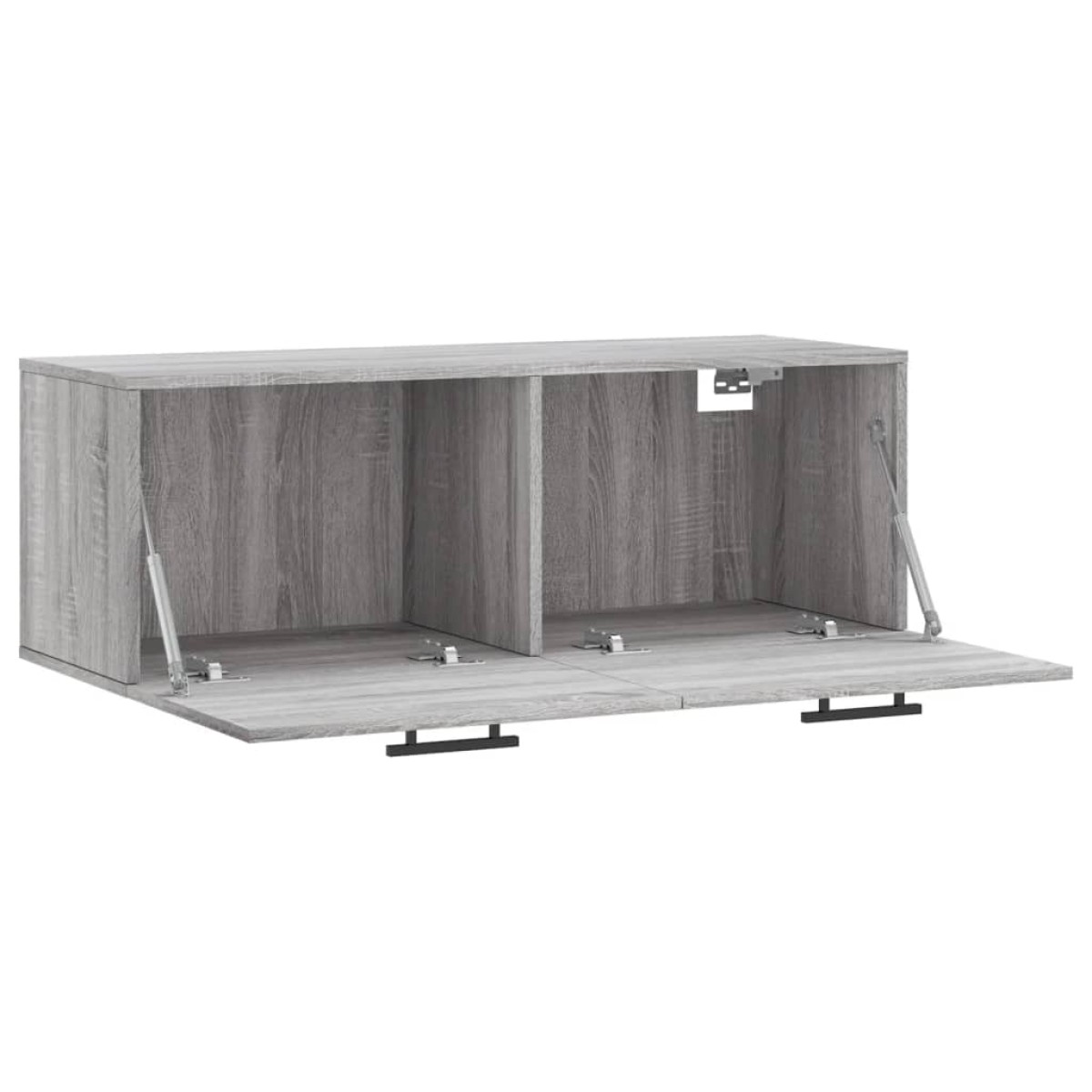 vidaXL Ντουλάπι Τοίχου Γκρι Sonoma 100x36,5x35 εκ. Επεξεργασμένο Ξύλο