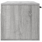 vidaXL Ντουλάπι Τοίχου Γκρι Sonoma 100x36,5x35 εκ. Επεξεργασμένο Ξύλο