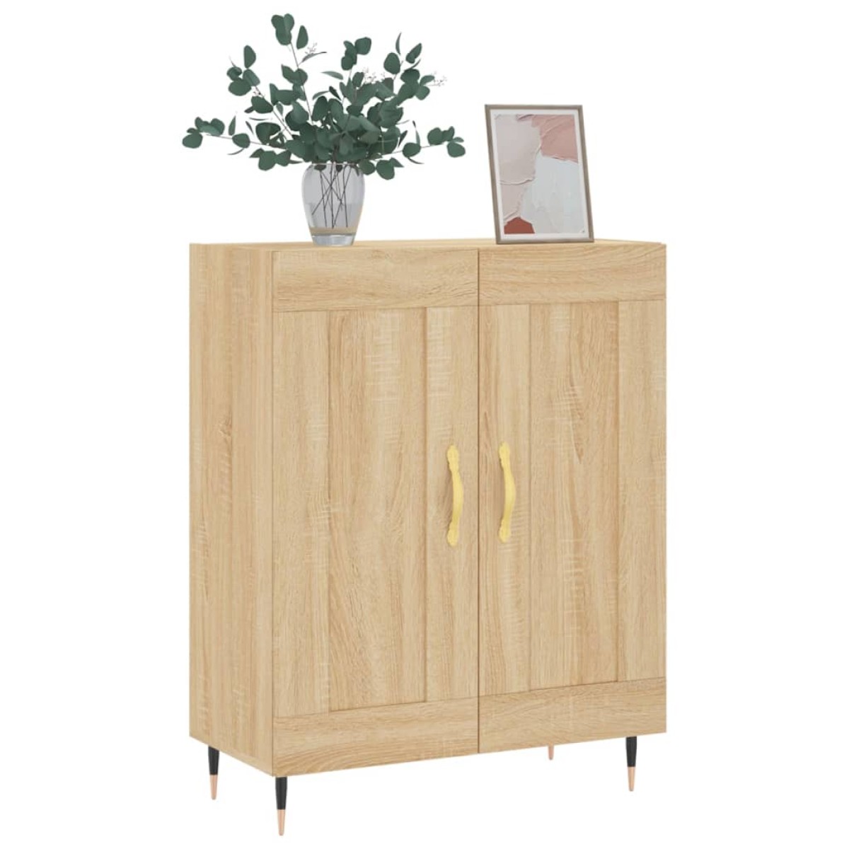 vidaXL Ντουλάπι Sonoma Δρυς 69,5 x 34 x 90 εκ. από Επεξεργασμένο Ξύλο