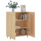 vidaXL Ντουλάπι Sonoma Δρυς 69,5 x 34 x 90 εκ. από Επεξεργασμένο Ξύλο