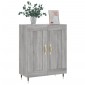 vidaXL Ντουλάπι Γκρι Sonoma 69,5 x 34 x 90 εκ. από Επεξεργασμένο Ξύλο