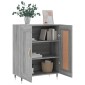 vidaXL Ντουλάπι Γκρι Sonoma 69,5 x 34 x 90 εκ. από Επεξεργασμένο Ξύλο