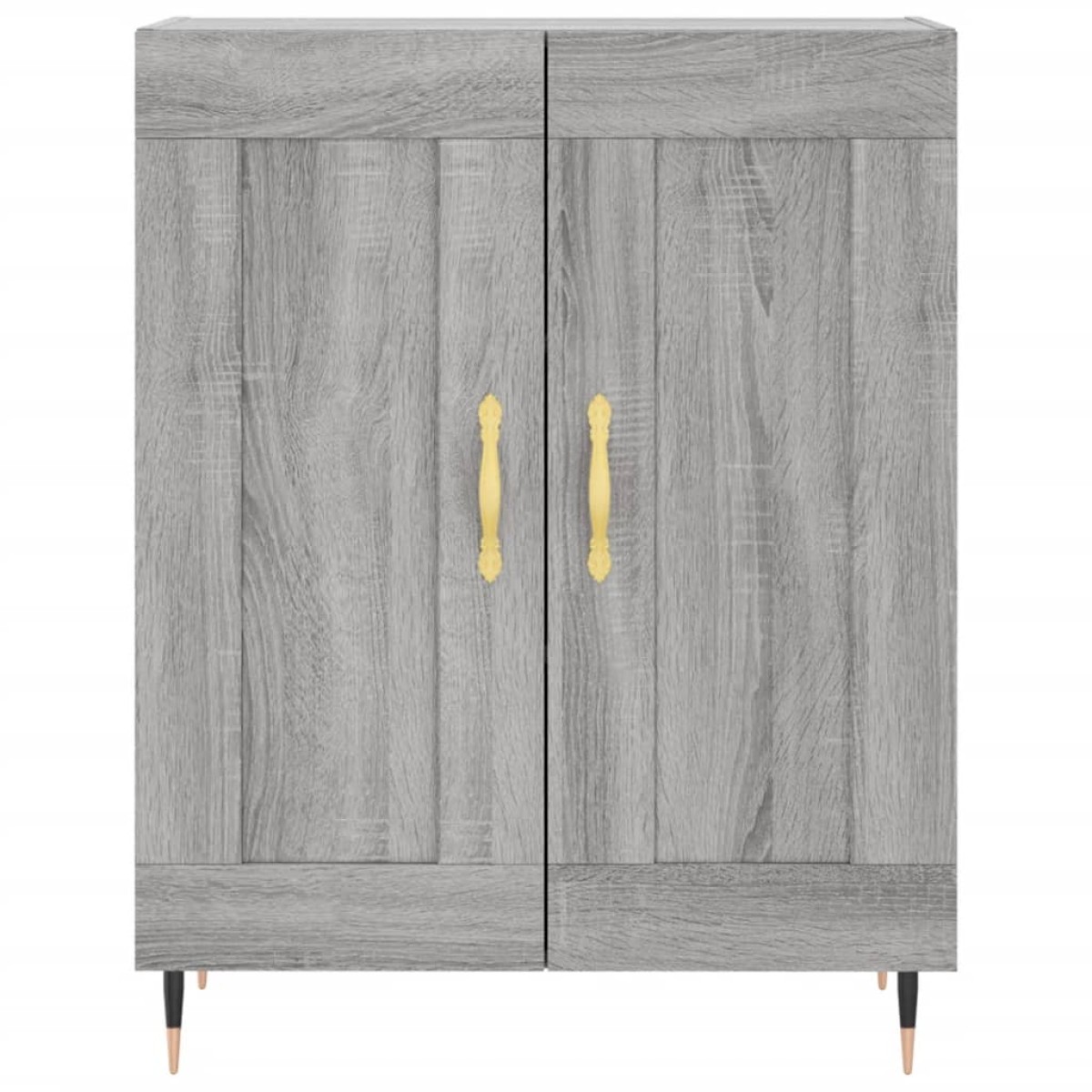 vidaXL Ντουλάπι Γκρι Sonoma 69,5 x 34 x 90 εκ. από Επεξεργασμένο Ξύλο