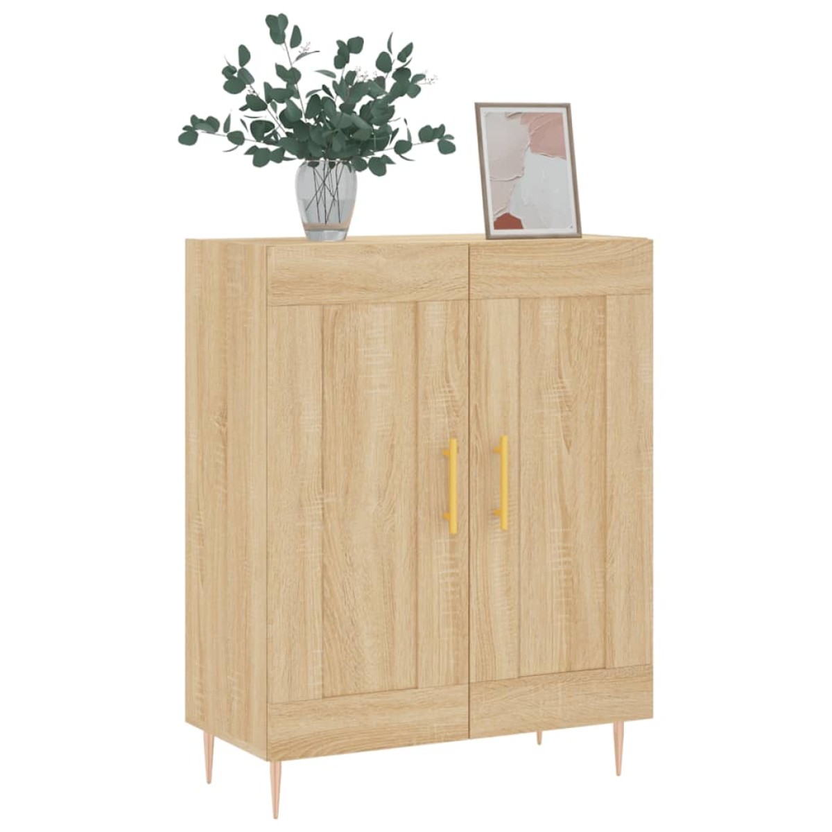 vidaXL Ντουλάπι Sonoma Δρυς 69,5 x 34 x 90 εκ. από Επεξεργασμένο Ξύλο