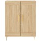 vidaXL Ντουλάπι Sonoma Δρυς 69,5 x 34 x 90 εκ. από Επεξεργασμένο Ξύλο