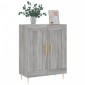 vidaXL Ντουλάπι Γκρι Sonoma 69,5 x 34 x 90 εκ. από Επεξεργασμένο Ξύλο