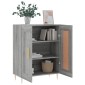 vidaXL Ντουλάπι Γκρι Sonoma 69,5 x 34 x 90 εκ. από Επεξεργασμένο Ξύλο