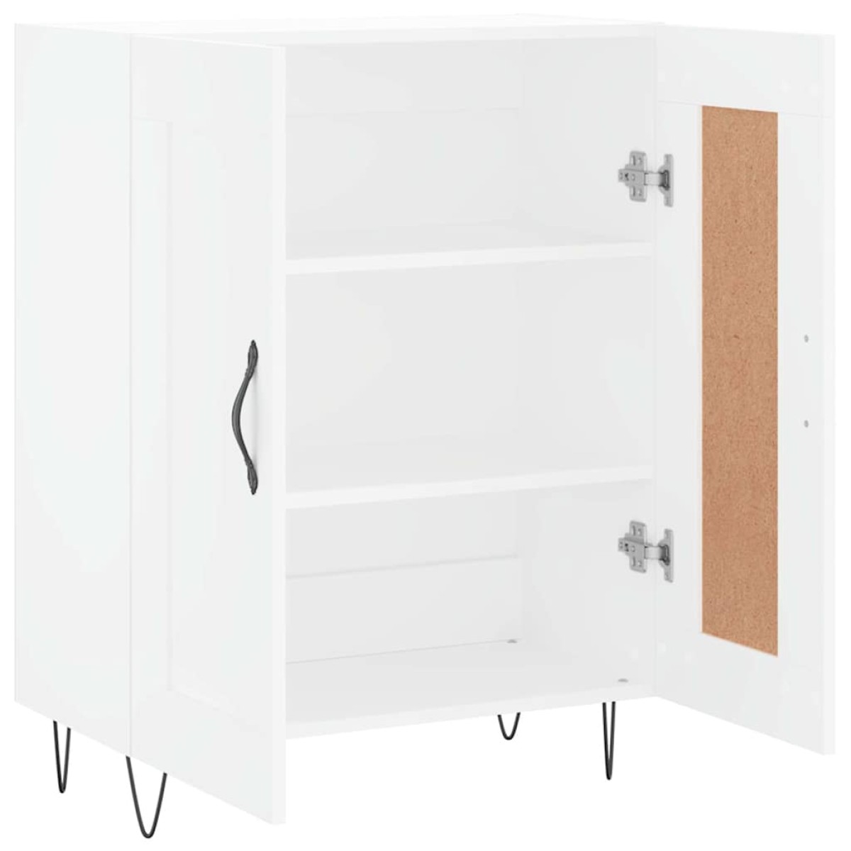 vidaXL Ντουλάπι Λευκό 69,5 x 34 x 90 εκ. από Επεξεργασμένο Ξύλο