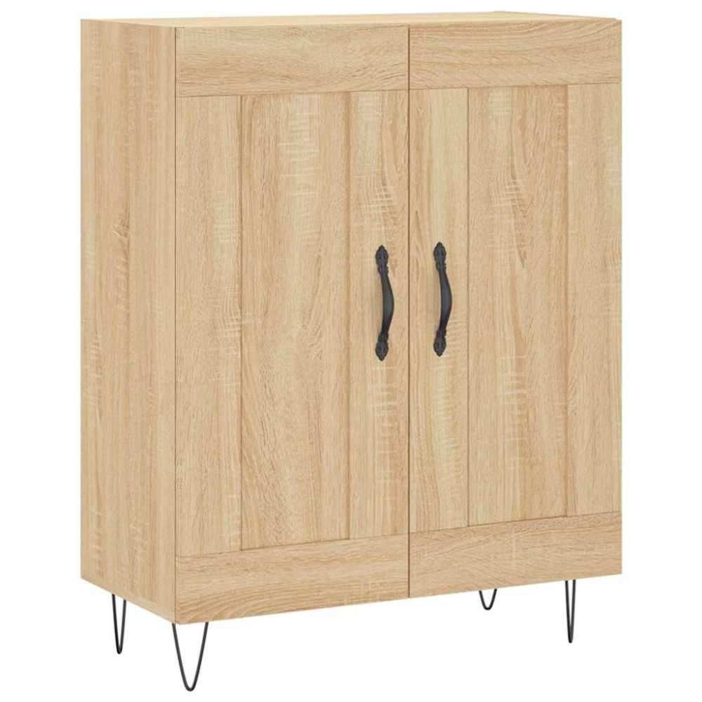 vidaXL Ντουλάπι Sonoma Δρυς 69,5 x 34 x 90 εκ. από Επεξεργασμένο Ξύλο