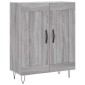 vidaXL Ντουλάπι Γκρι Sonoma 69,5 x 34 x 90 εκ. από Επεξεργασμένο Ξύλο
