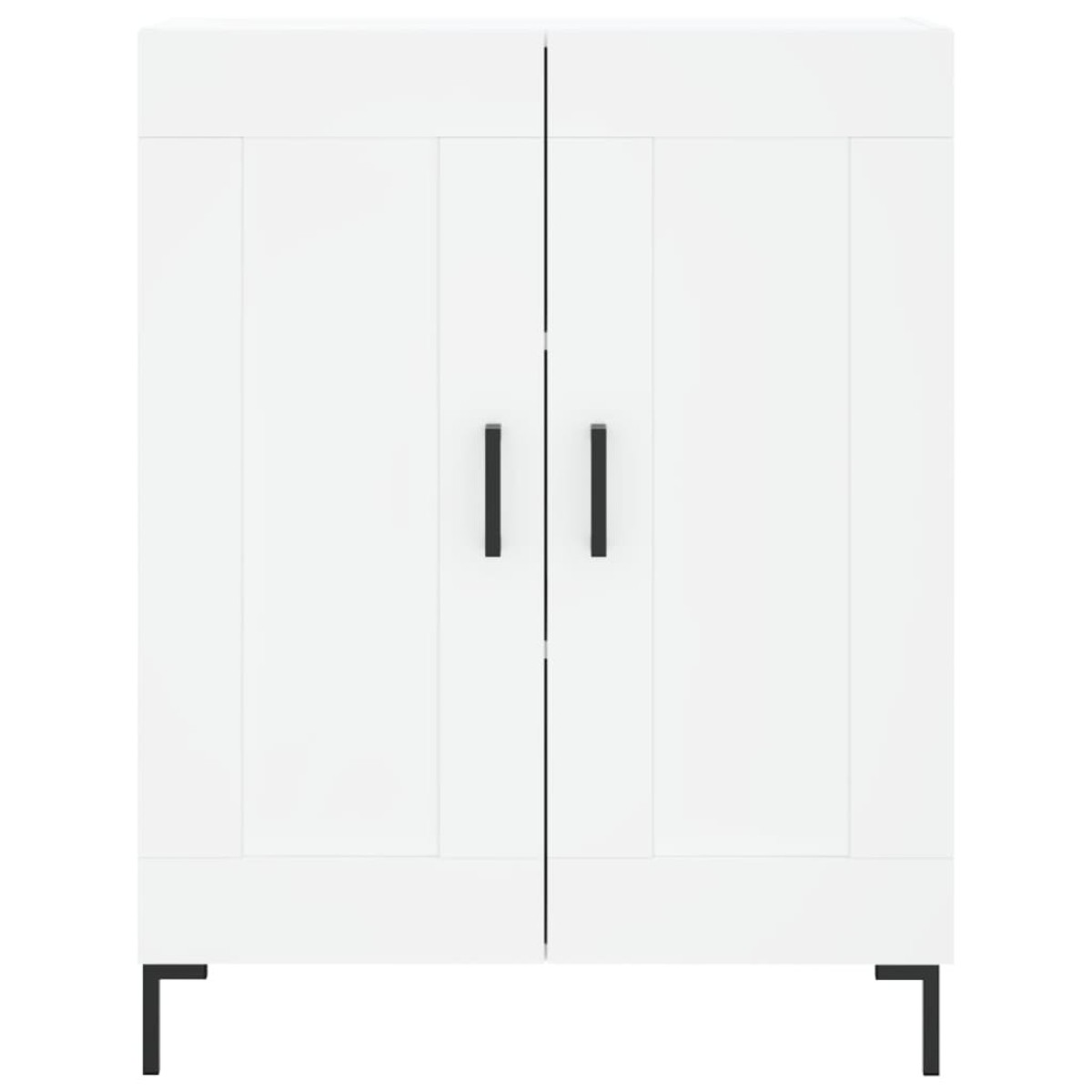 vidaXL Ντουλάπι Λευκό 69,5 x 34 x 90 εκ. από Επεξεργασμένο Ξύλο