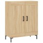 vidaXL Ντουλάπι Sonoma Δρυς 69,5 x 34 x 90 εκ. από Επεξεργασμένο Ξύλο