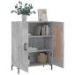 vidaXL Ντουλάπι Γκρι Σκυροδέματος 69,5x34x90 εκ. Επεξεργασμένο Ξύλο