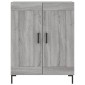 vidaXL Ντουλάπι Γκρι Sonoma 69,5 x 34 x 90 εκ. από Επεξεργασμένο Ξύλο