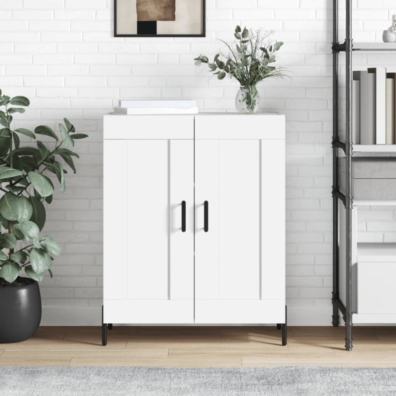vidaXL Ντουλάπι Λευκό 69,5 x 34 x 90 εκ. από Επεξεργασμένο Ξύλο