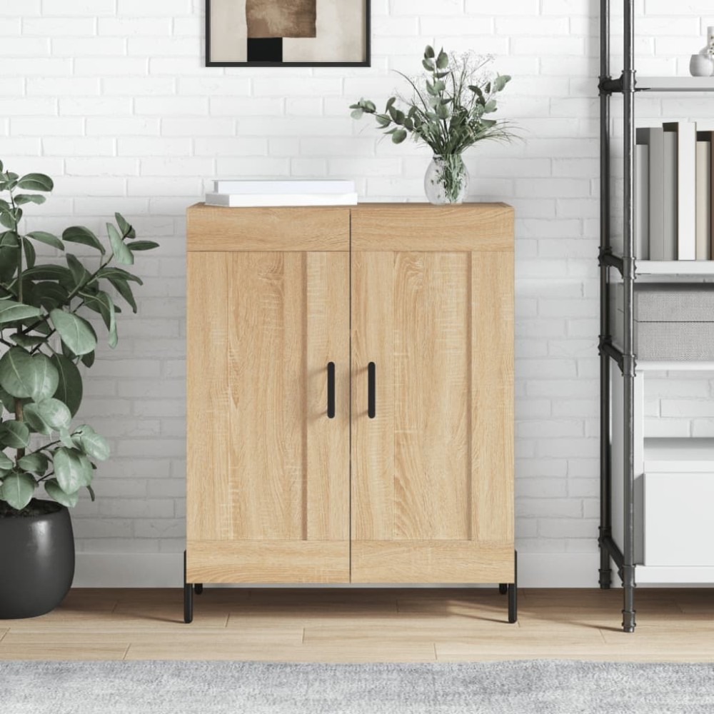 vidaXL Ντουλάπι Sonoma Δρυς 69,5 x 34 x 90 εκ. από Επεξεργασμένο Ξύλο