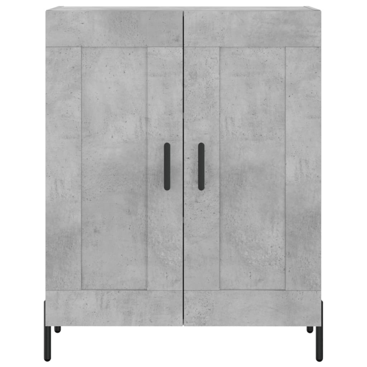 vidaXL Ντουλάπι Γκρι Σκυροδέματος 69,5x34x90 εκ. Επεξεργασμένο Ξύλο