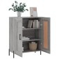 vidaXL Ντουλάπι Γκρι Sonoma 69,5 x 34 x 90 εκ. από Επεξεργασμένο Ξύλο