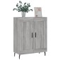vidaXL Ντουλάπι Γκρι Sonoma 69,5 x 34 x 90 εκ. από Επεξεργασμένο Ξύλο