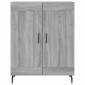 vidaXL Ντουλάπι Γκρι Sonoma 69,5 x 34 x 90 εκ. από Επεξεργασμένο Ξύλο
