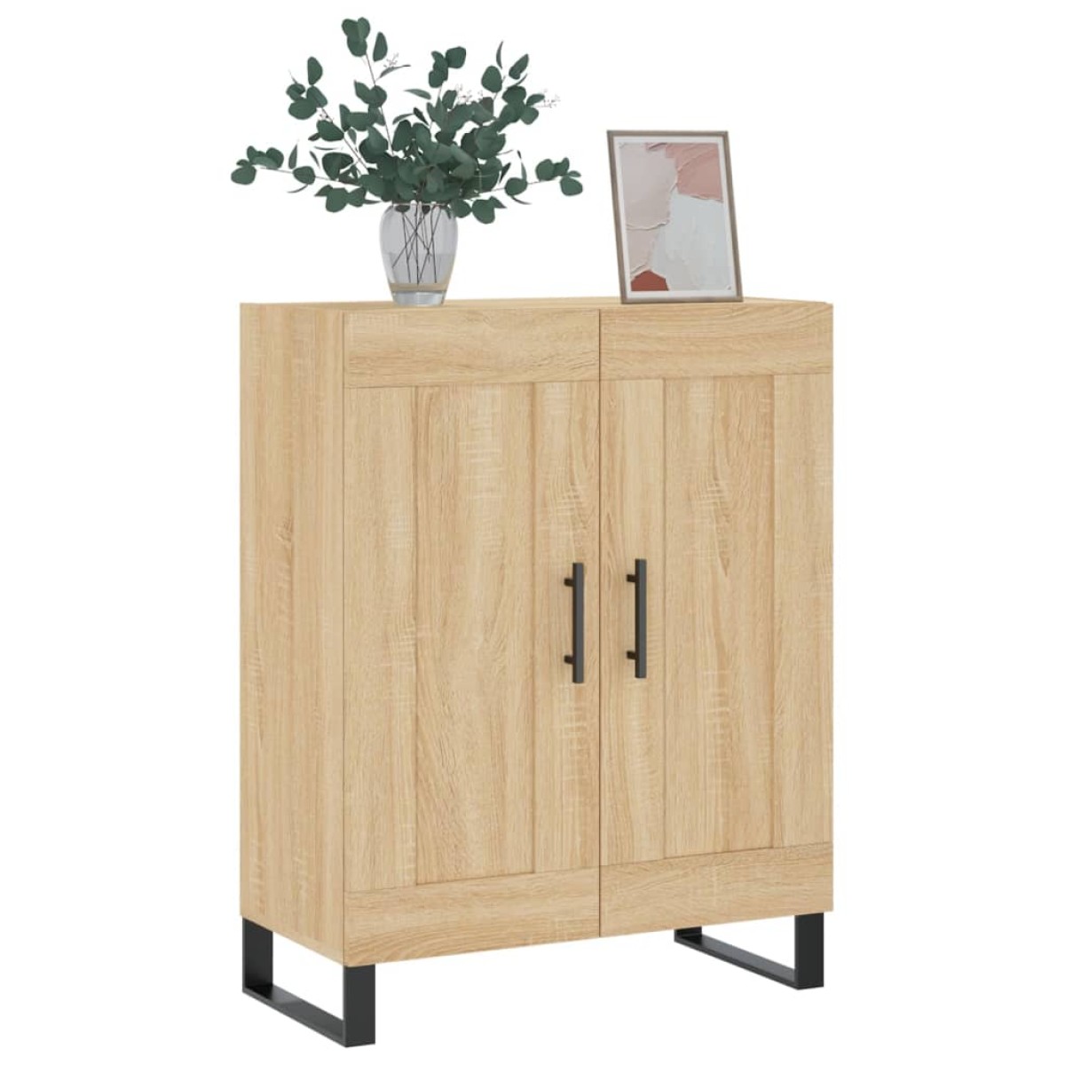 vidaXL Ντουλάπι Sonoma Δρυς 69,5 x 34 x 90 εκ. από Επεξεργασμένο Ξύλο