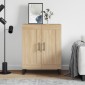 vidaXL Ντουλάπι Sonoma Δρυς 69,5 x 34 x 90 εκ. από Επεξεργασμένο Ξύλο