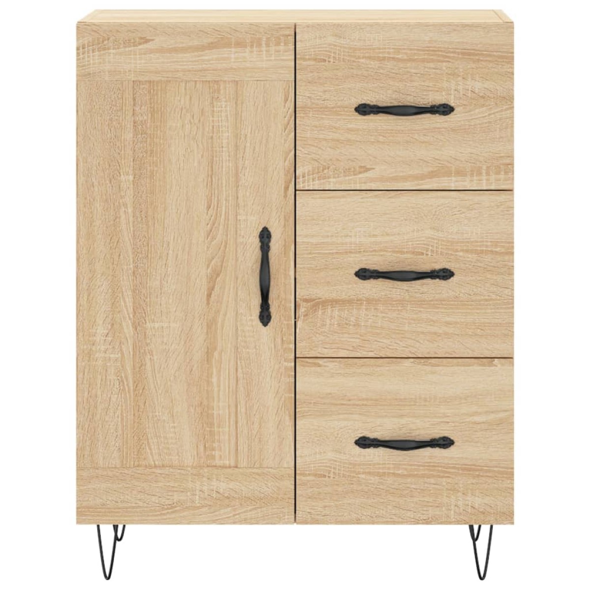 vidaXL Ντουλάπι Sonoma Δρυς 69,5 x 34 x 90 εκ. από Επεξεργασμένο Ξύλο