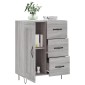 vidaXL Ντουλάπι Γκρι Sonoma 69,5 x 34 x 90 εκ. από Επεξεργασμένο Ξύλο