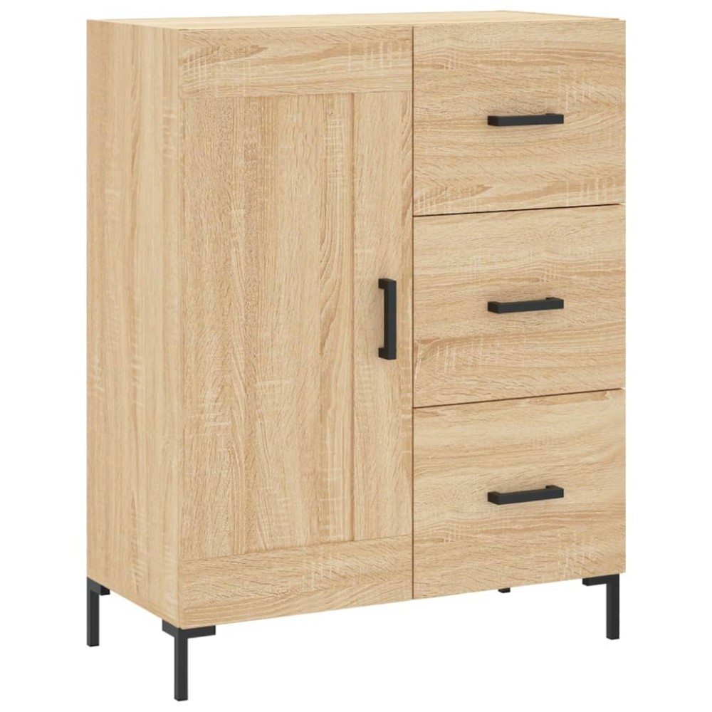 vidaXL Ντουλάπι Sonoma Δρυς 69,5 x 34 x 90 εκ. από Επεξεργασμένο Ξύλο