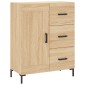 vidaXL Ντουλάπι Sonoma Δρυς 69,5 x 34 x 90 εκ. από Επεξεργασμένο Ξύλο