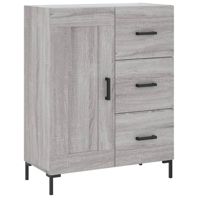 vidaXL Ντουλάπι Γκρι Sonoma 69,5 x 34 x 90 εκ. από Επεξεργασμένο Ξύλο