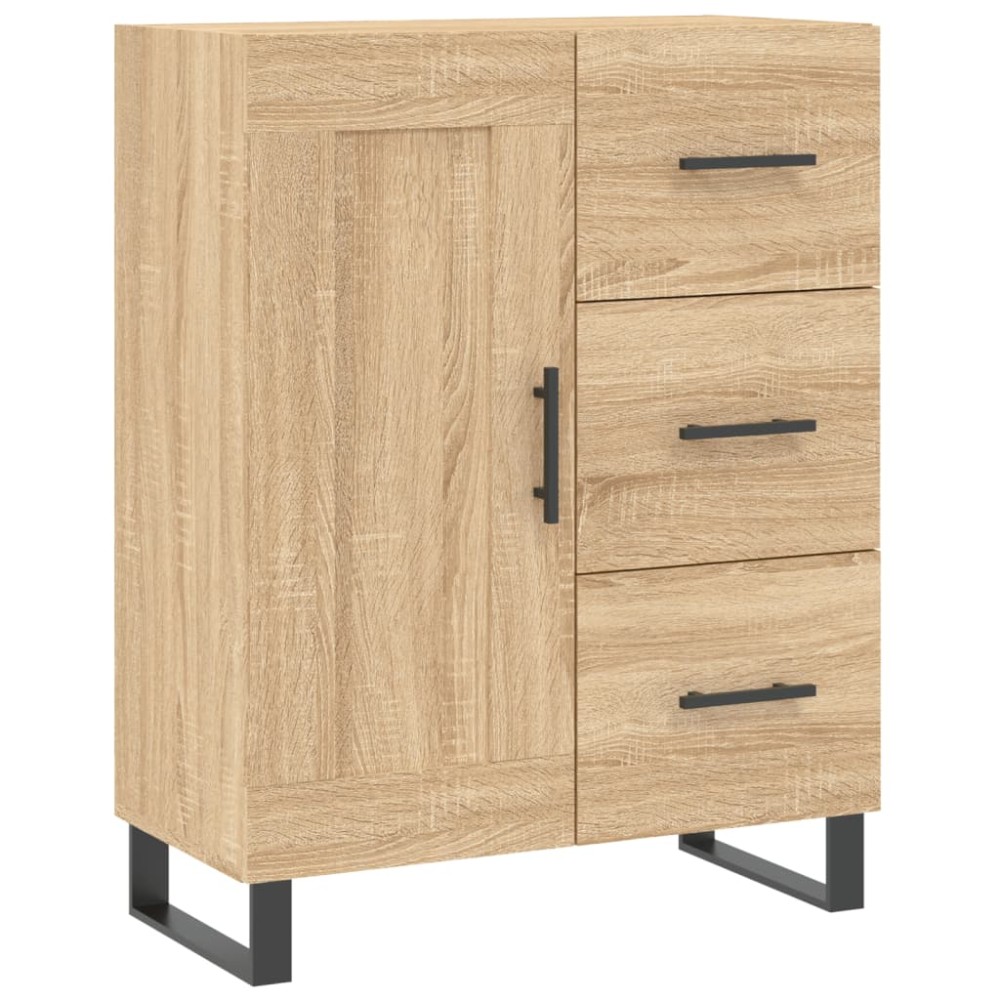 vidaXL Ντουλάπι Sonoma Δρυς 69,5 x 34 x 90 εκ. από Επεξεργασμένο Ξύλο