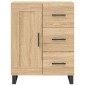 vidaXL Ντουλάπι Sonoma Δρυς 69,5 x 34 x 90 εκ. από Επεξεργασμένο Ξύλο