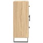 vidaXL Ντουλάπι Sonoma Δρυς 69,5 x 34 x 90 εκ. από Επεξεργασμένο Ξύλο