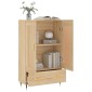 vidaXL Ντουλάπα Sonoma Δρυς 69,5 x 31 x 115 εκ. από Επεξεργασμένο Ξύλο