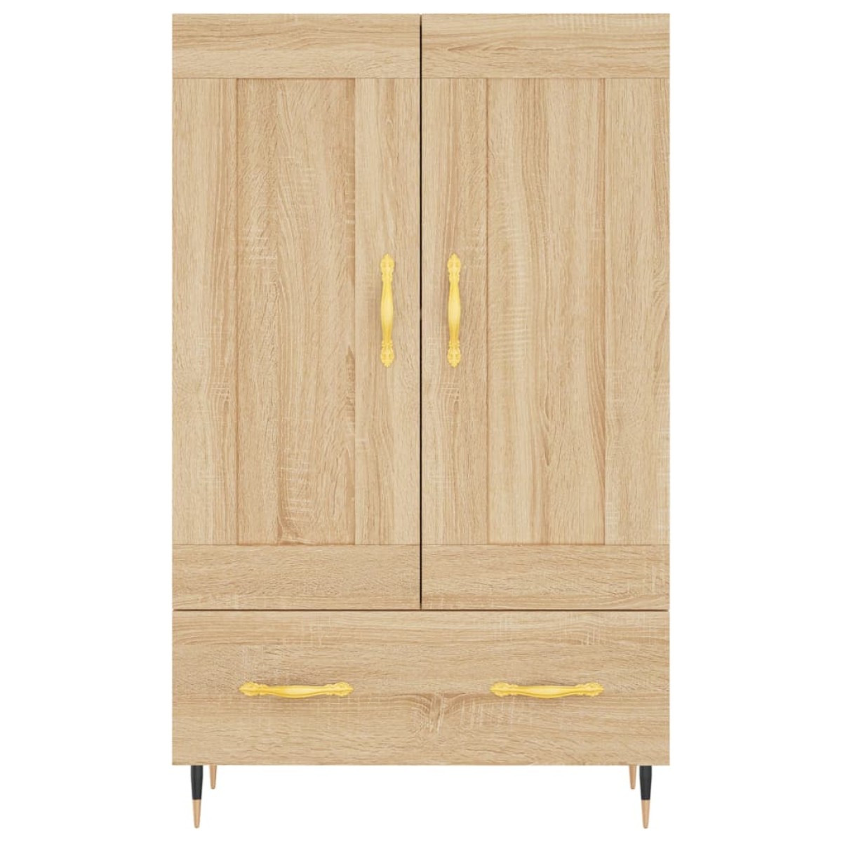 vidaXL Ντουλάπα Sonoma Δρυς 69,5 x 31 x 115 εκ. από Επεξεργασμένο Ξύλο