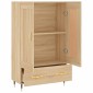 vidaXL Ντουλάπα Sonoma Δρυς 69,5 x 31 x 115 εκ. από Επεξεργασμένο Ξύλο