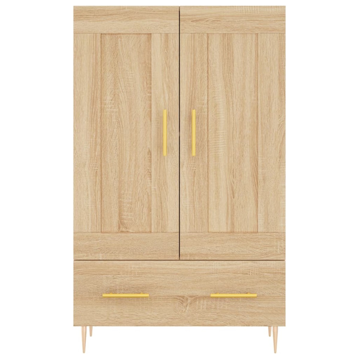 vidaXL Ντουλάπα Sonoma Δρυς 69,5 x 31 x 115 εκ. από Επεξεργασμένο Ξύλο