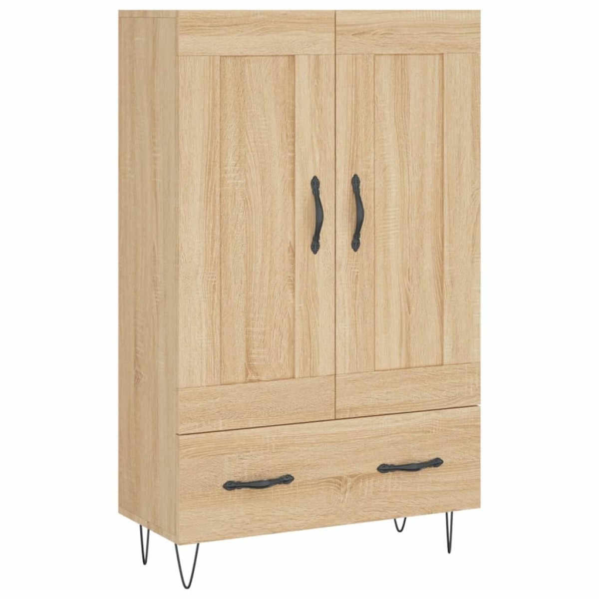 vidaXL Ντουλάπα Sonoma Δρυς 69,5 x 31 x 115 εκ. από Επεξεργασμένο Ξύλο