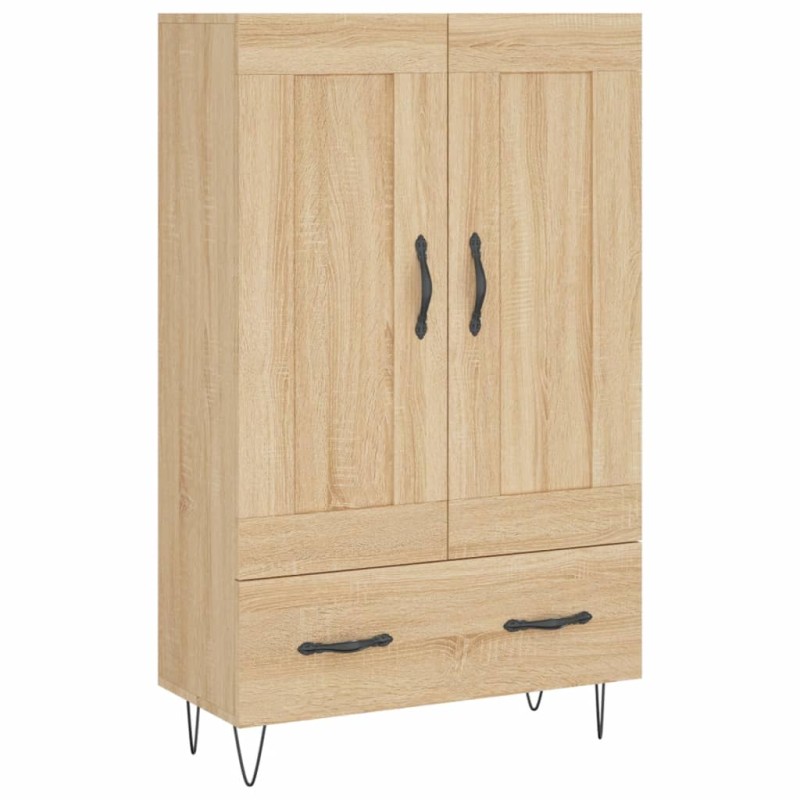 vidaXL Ντουλάπα Sonoma Δρυς 69,5 x 31 x 115 εκ. από Επεξεργασμένο Ξύλο