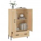 vidaXL Ντουλάπα Sonoma Δρυς 69,5 x 31 x 115 εκ. από Επεξεργασμένο Ξύλο