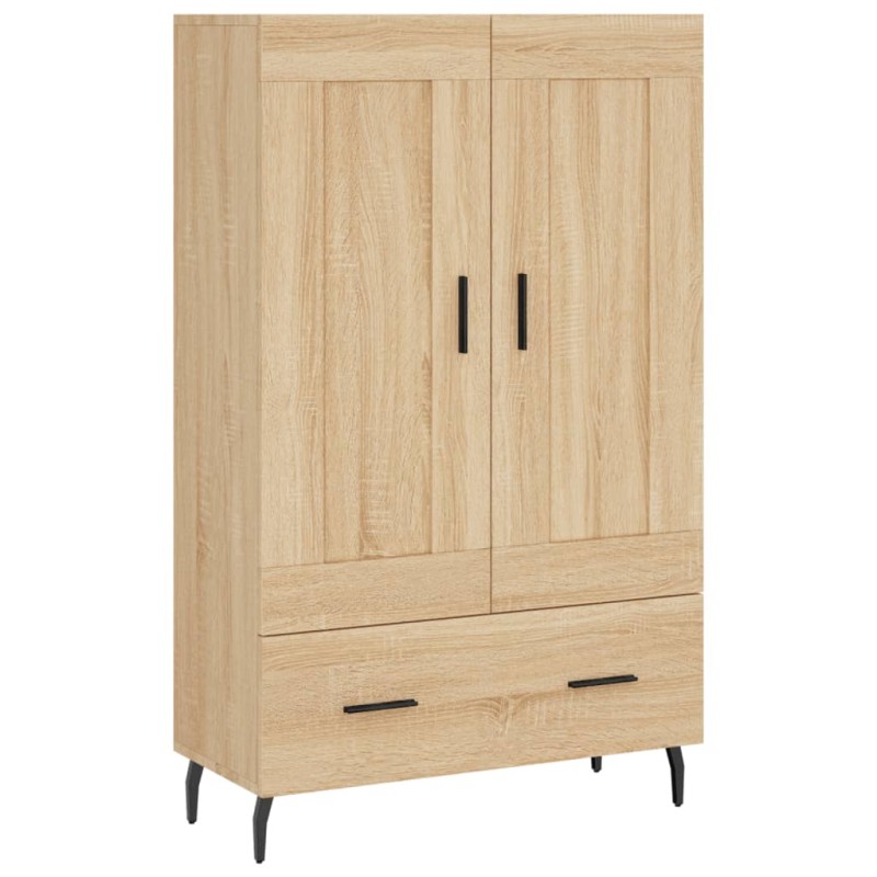 vidaXL Ντουλάπα Sonoma Δρυς 69,5 x 31 x 115 εκ. από Επεξεργασμένο Ξύλο