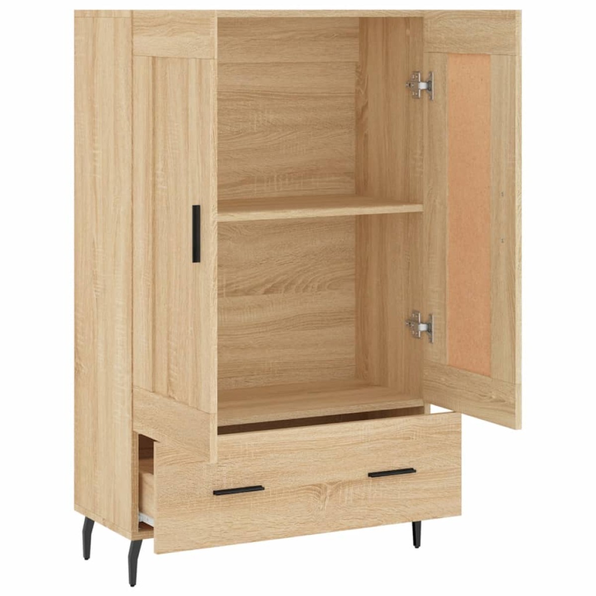 vidaXL Ντουλάπα Sonoma Δρυς 69,5 x 31 x 115 εκ. από Επεξεργασμένο Ξύλο