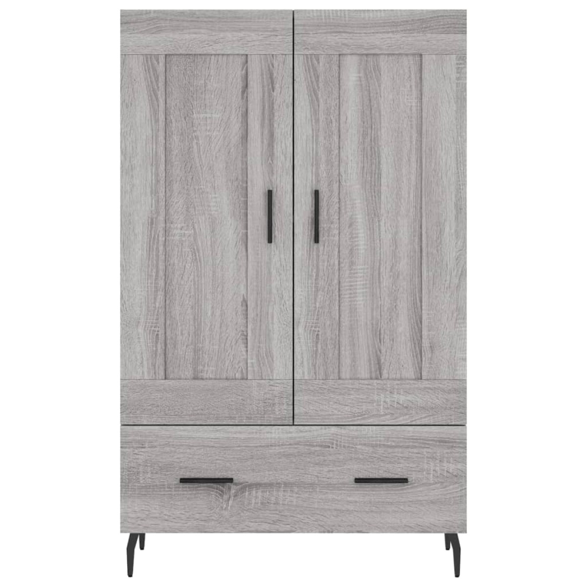 vidaXL Ντουλάπα Γκρι Sonoma 69,5 x 31 x 115 εκ. από Επεξεργασμένο Ξύλο