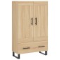 vidaXL Ντουλάπα Sonoma Δρυς 69,5 x 31 x 115 εκ. από Επεξεργασμένο Ξύλο