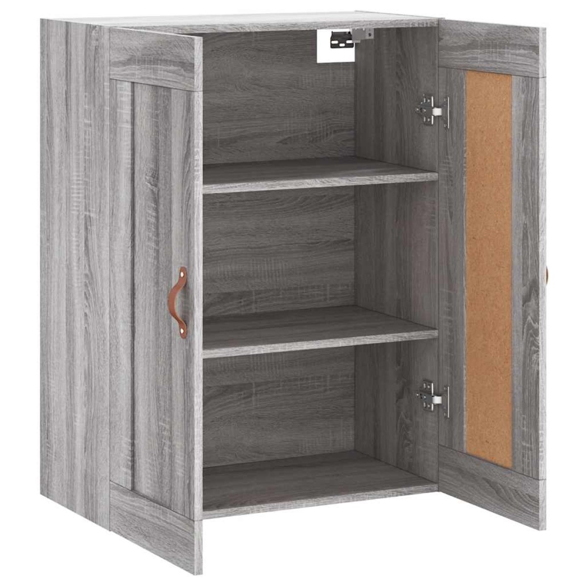 vidaXL Ντουλάπι Επιτοίχιο Γκρι Sonoma 69,5 x 34 x 90 εκ. Επεξεργ. Ξύλο